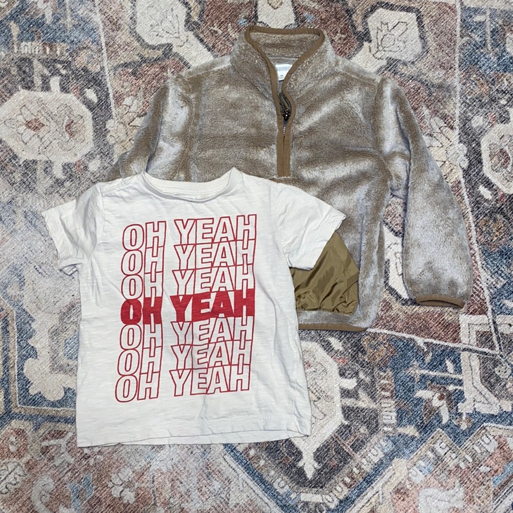 3T Sweater and Shirt